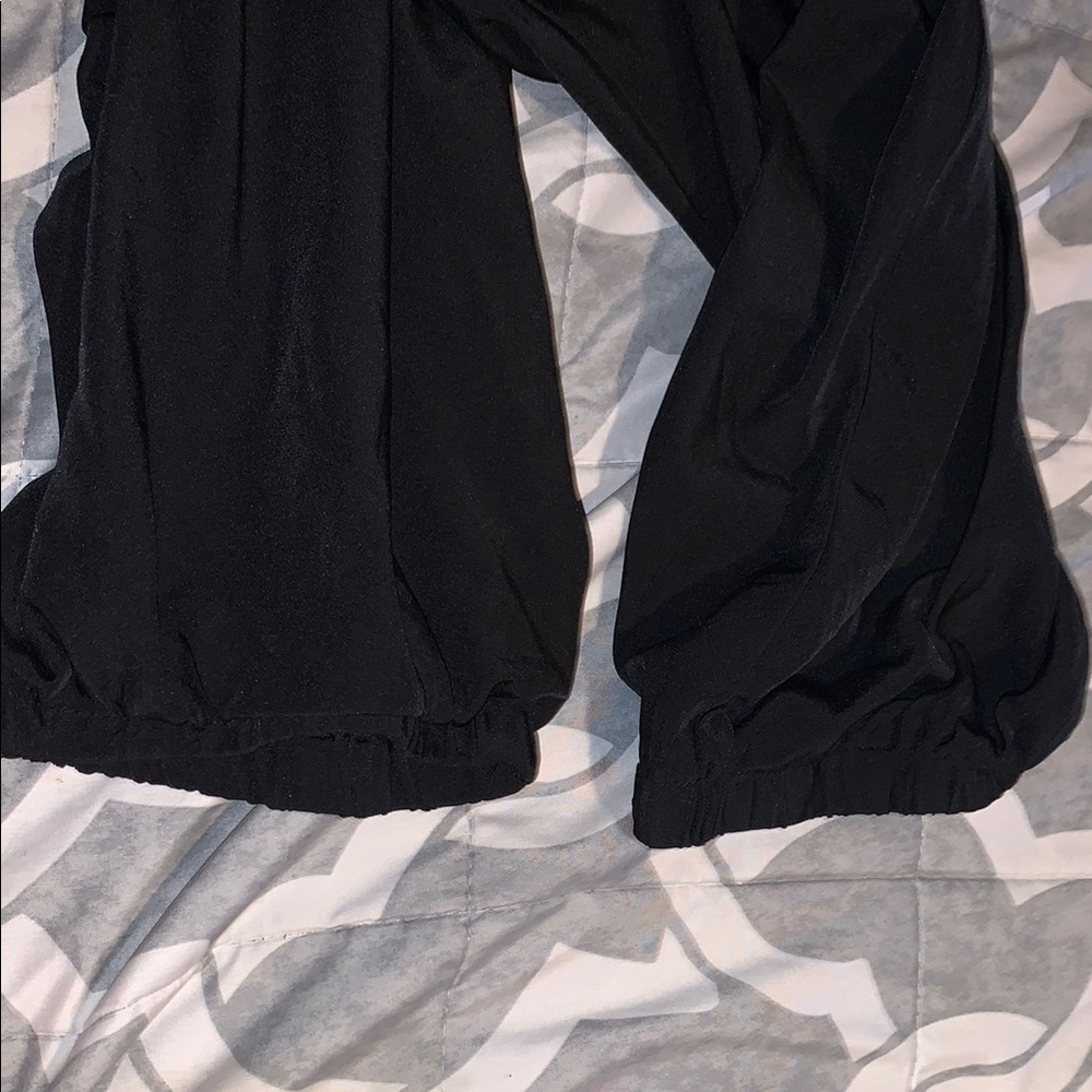 4X SHEIN Black Harem style drop crotch joggers elastic drawstring waist - Picture 5 of 5